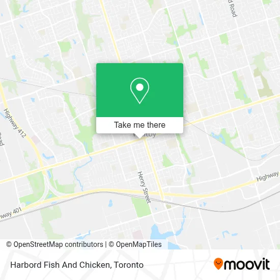 Harbord Fish And Chicken map