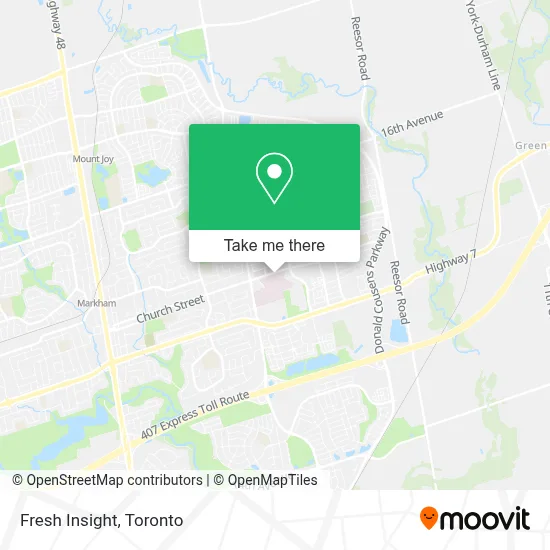 Fresh Insight map
