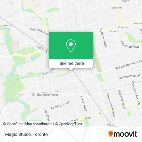 Magic Studio map