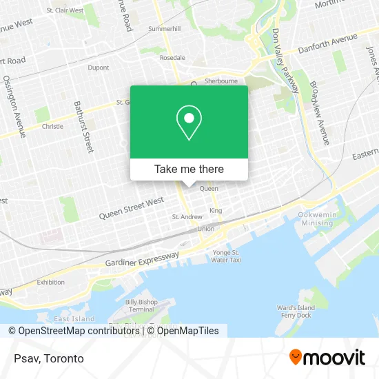 Psav map
