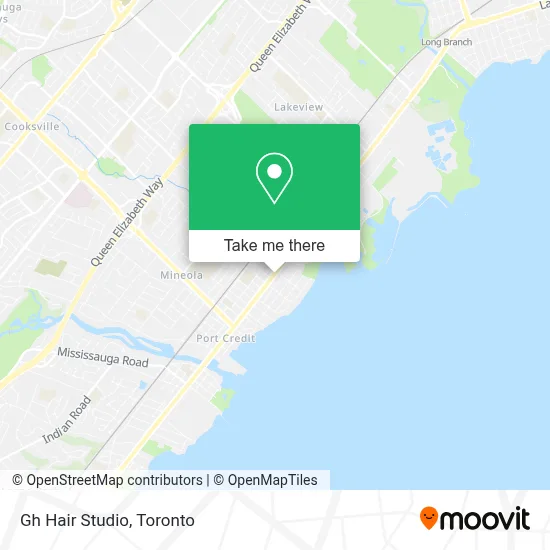 Gh Hair Studio map