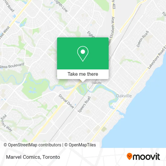 Marvel Comics map