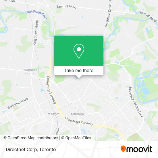 Directnet Corp map