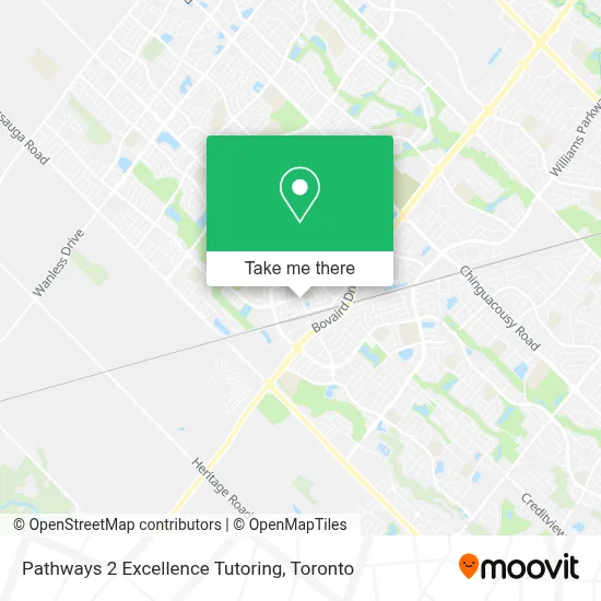 Pathways 2 Excellence Tutoring map