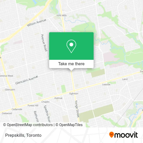 Prepskills map