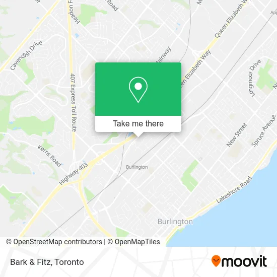 Bark & Fitz map
