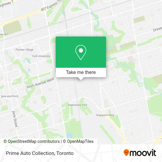 Prime Auto Collection plan