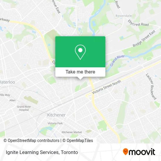 Ignite Learning Services map