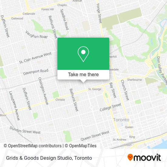 Grids & Goods Design Studio map
