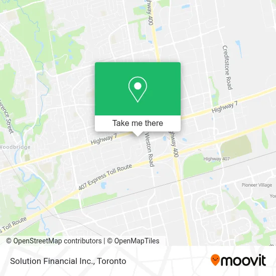 Solution Financial Inc. map