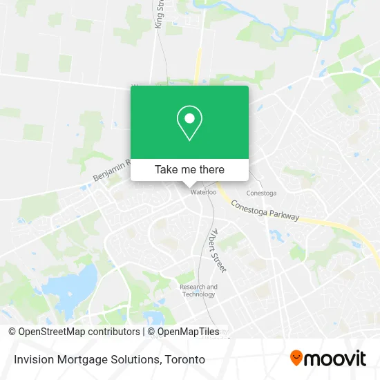 Invision Mortgage Solutions map