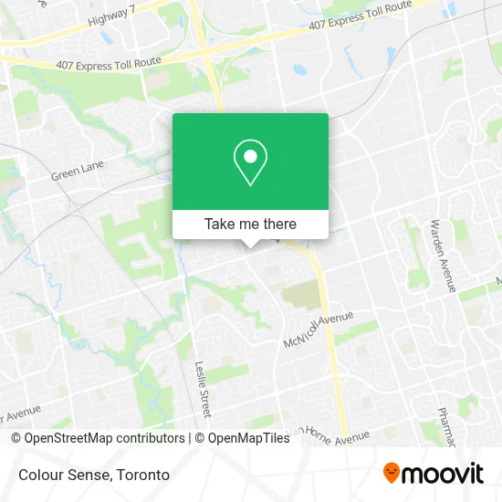 Colour Sense map