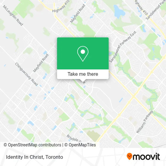 Identity In Christ map