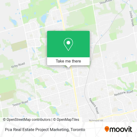 Pca Real Estate Project Marketing map