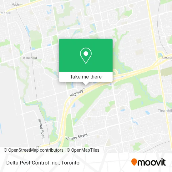 Delta Pest Control Inc. map