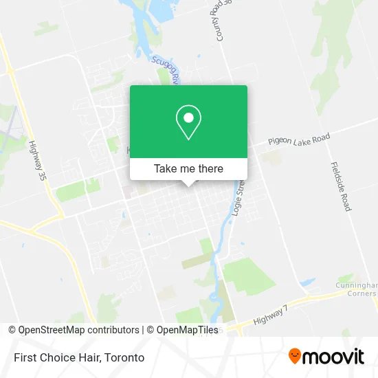 First Choice Hair map
