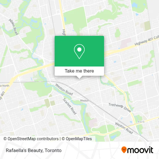 Rafaella's Beauty map