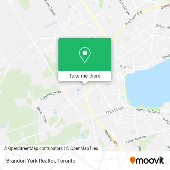 Brandon York Realtor map