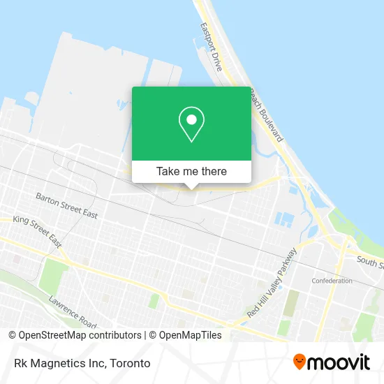Rk Magnetics Inc map