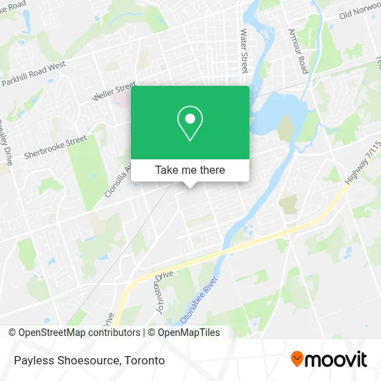 Payless Shoesource map