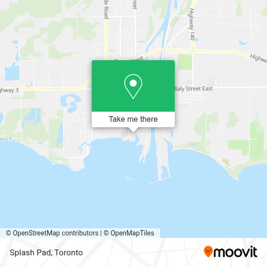 Splash Pad map