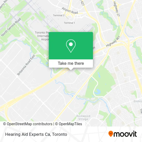 Hearing Aid Experts Ca map