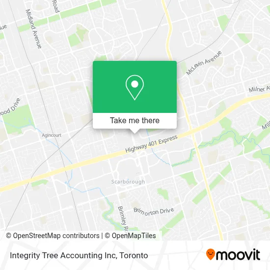 Integrity Tree Accounting Inc map