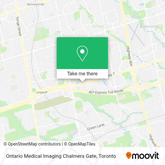 Ontario Medical Imaging Chalmers Gate map