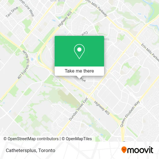 Cathetersplus map
