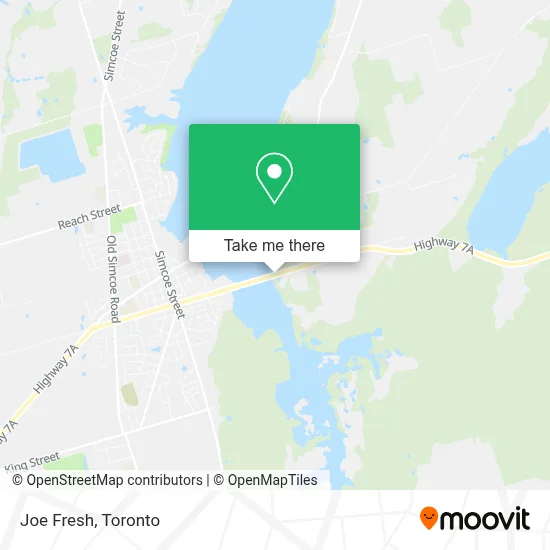 Joe Fresh map