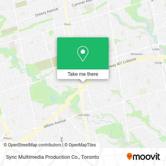 Sync Multimedia Production Co. map