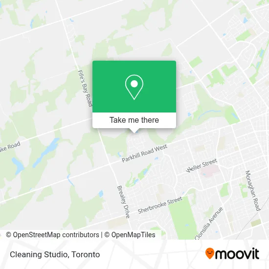 Cleaning Studio map