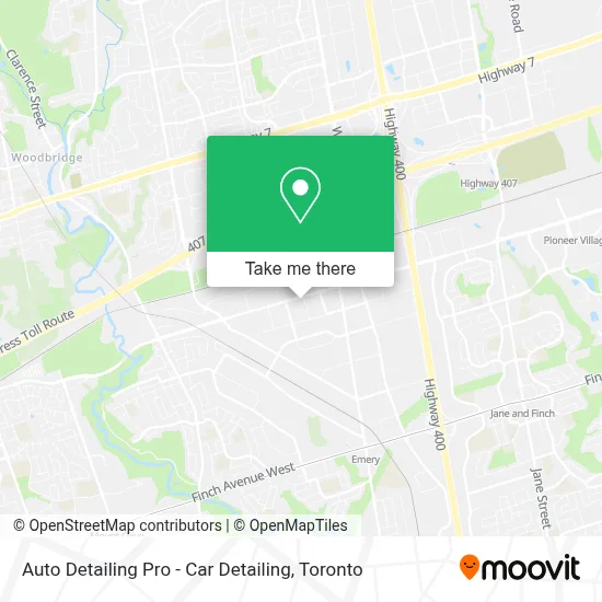Auto Detailing Pro - Car Detailing map