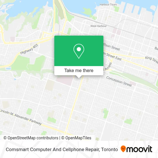 Comsmart Computer And Cellphone Repair map