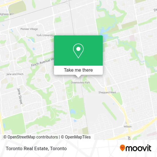 Toronto Real Estate map