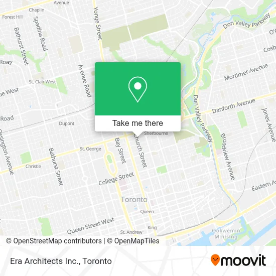 Era Architects Inc. map