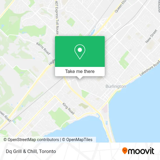 Dq Grill & Chill map