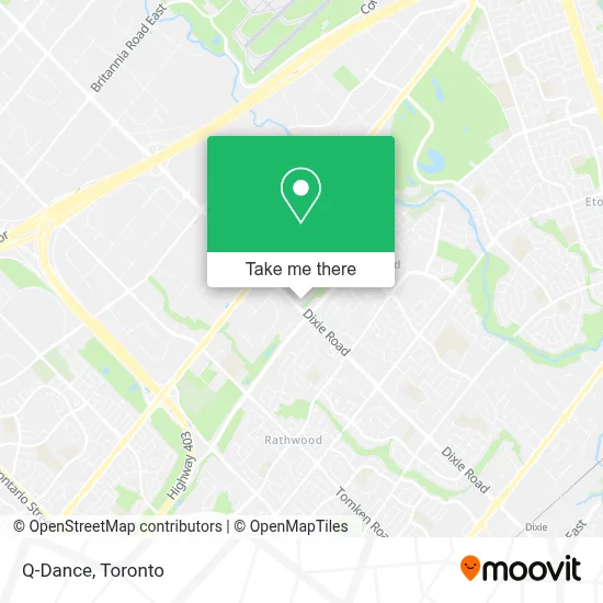 Q-Dance map