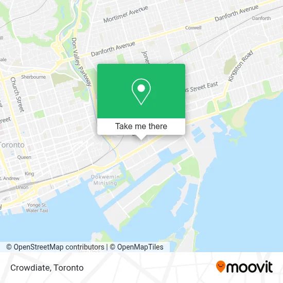 Crowdiate map