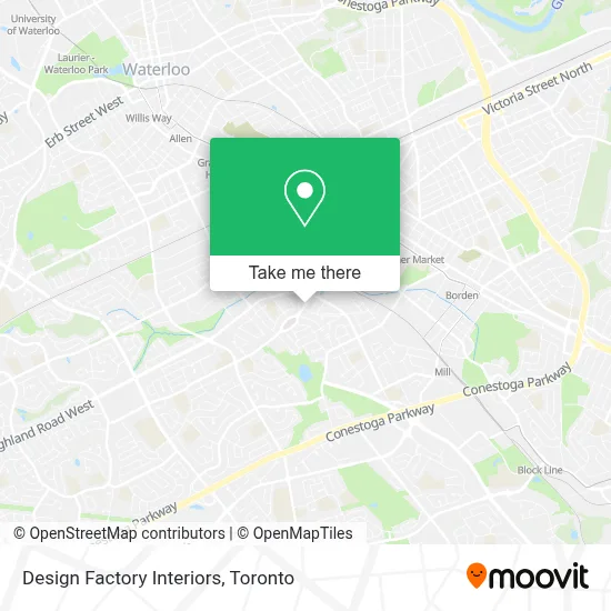 Design Factory Interiors map