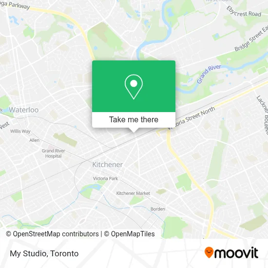 My Studio map