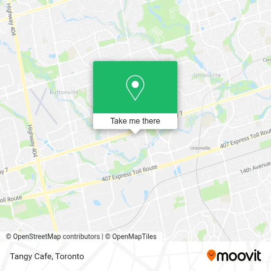 Tangy Cafe map