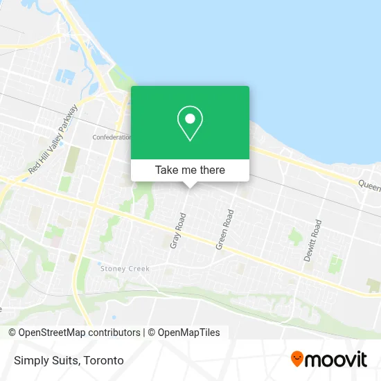 Simply Suits map