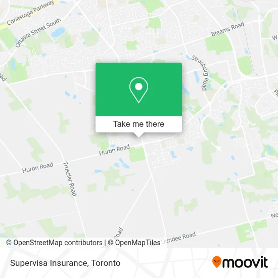 Supervisa Insurance map