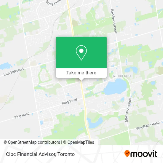 Cibc Financial Advisor map