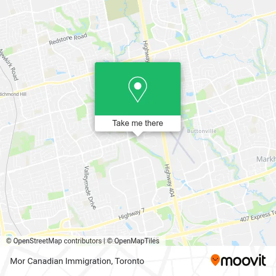 Mor Canadian Immigration map