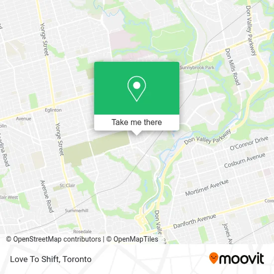Love To Shift map