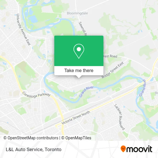 L&L Auto Service map