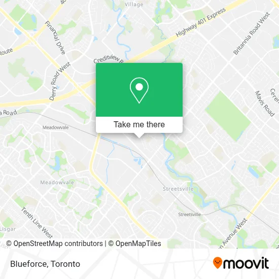 Blueforce map