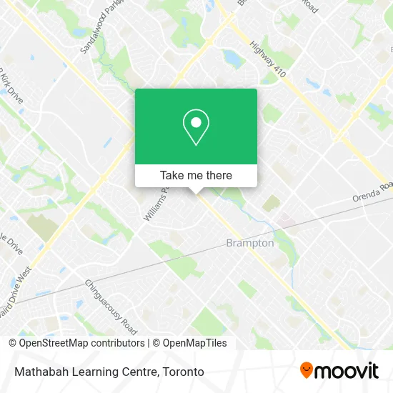 Mathabah Learning Centre map